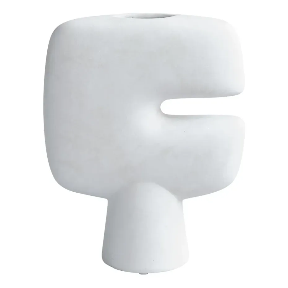 Vase Tribal mini, Crème