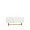 Vass 40 135 table d'appoint, white, chêne blanc p2 support