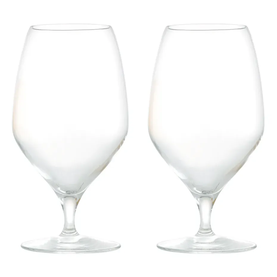 Verre à bière Premium 60 cl, lot de 2, Transparent