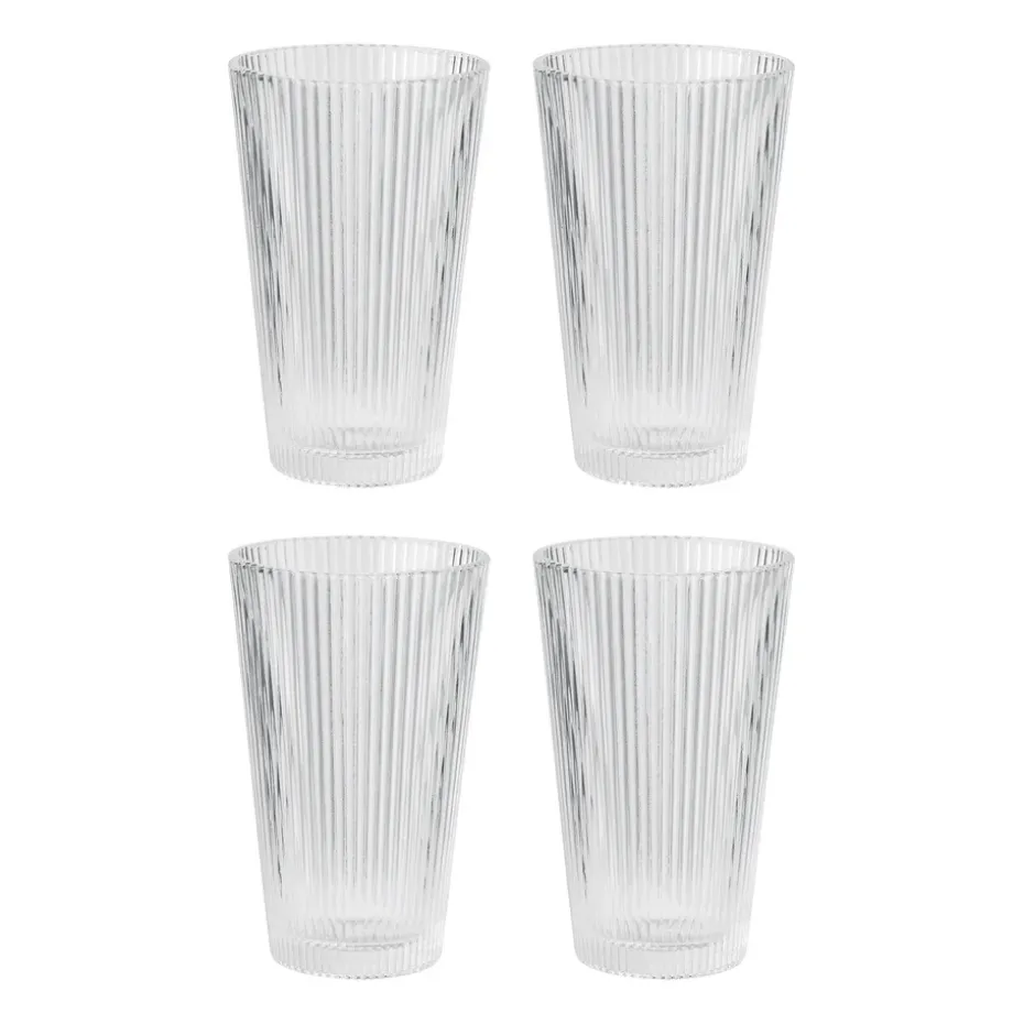 Verre à boire Pilastro 35 cl, lot de 4, Clear