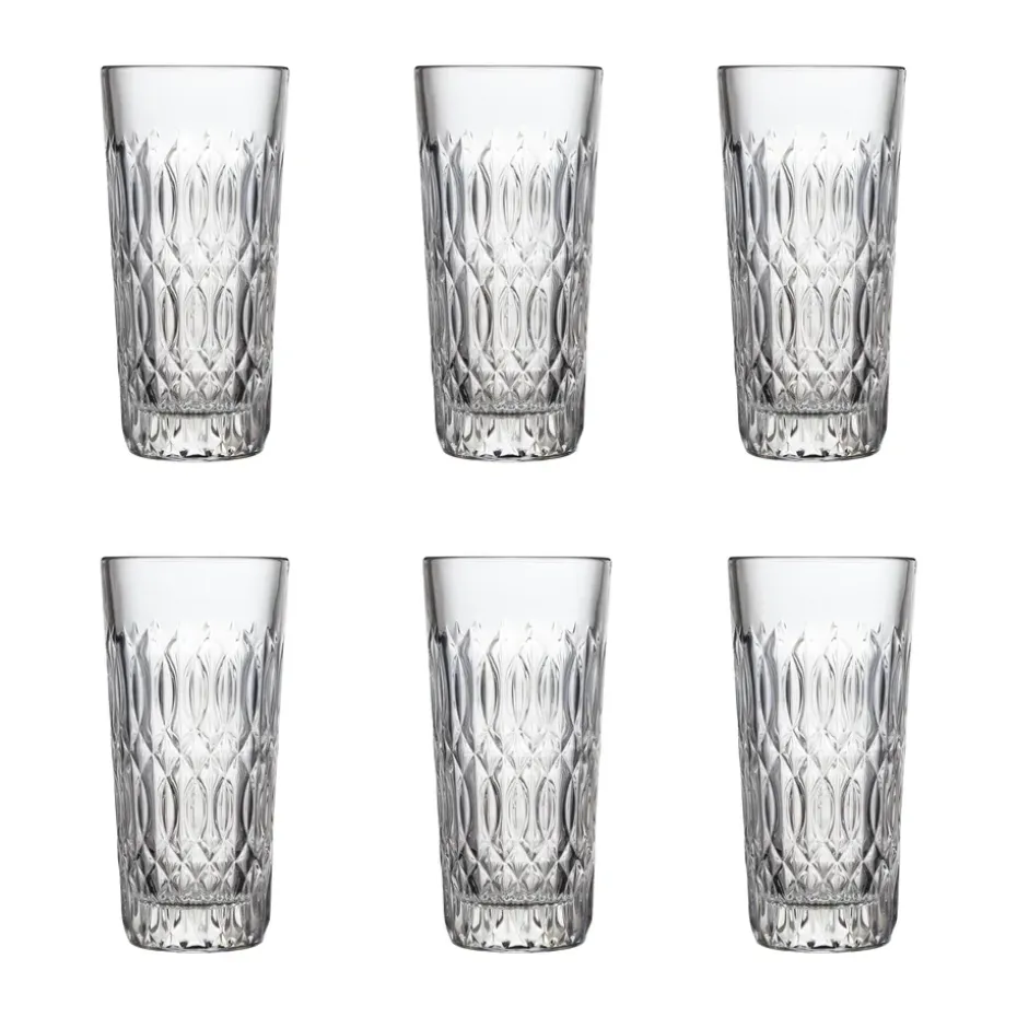 Verre à boire Verone 34 cl, lot de 6, Transparent