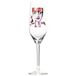 Verre à champagne Butterfly Messenger, 30 cl.