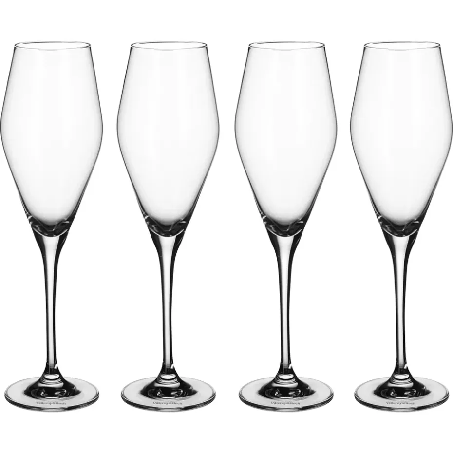 Verre à champagne La Divina Lot de 4, 26 cl