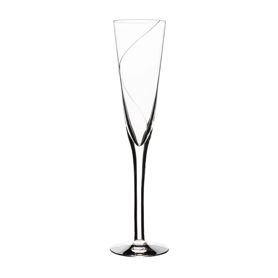 Verre à champagne Line 15cl, Transparent