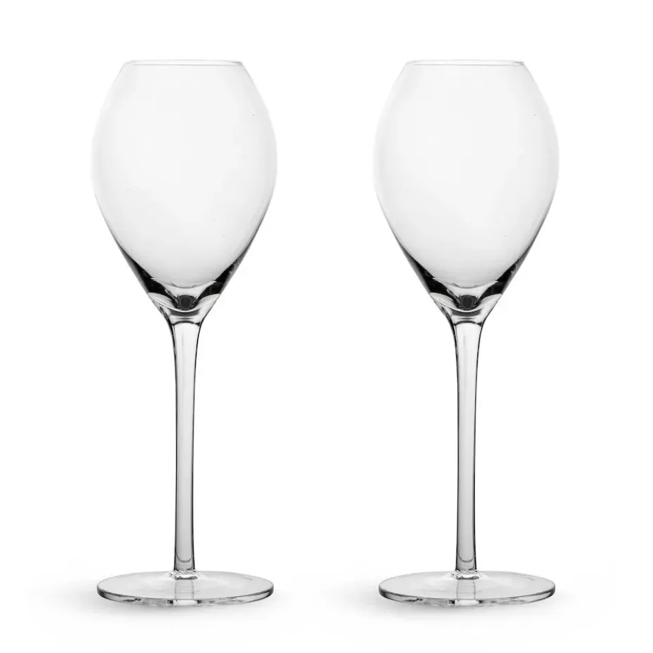 Verre à champagne Saga Lot de 2, Transparent