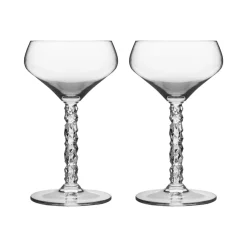 Verre à cocktail Carat lot de 2, Transparent