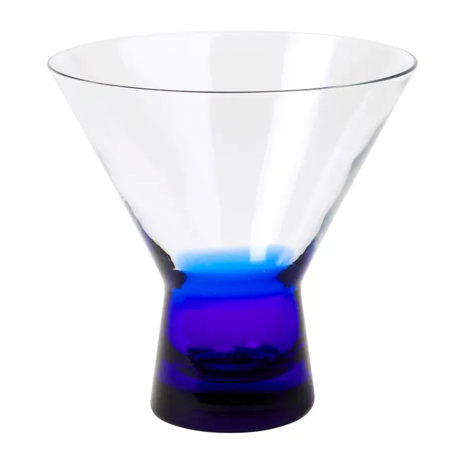 Verre à cocktail Konus 10 cl, Intense blue