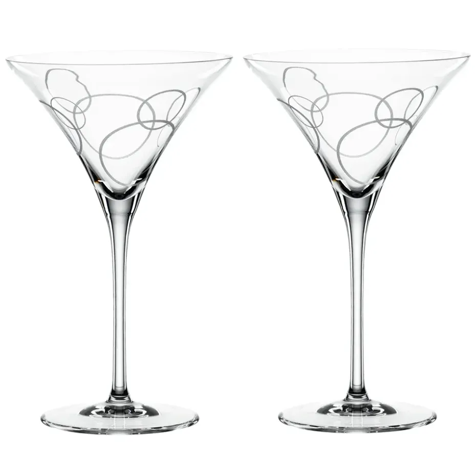 Verre à cocktail Signature 22 cl Lot de 2, Circles