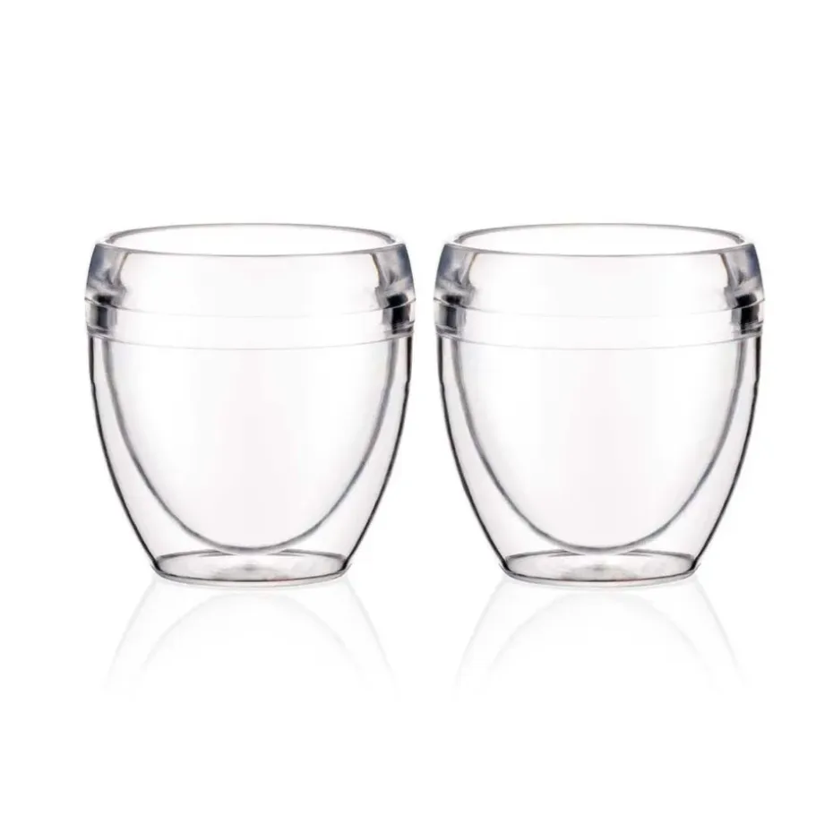 Verre à double paroi Pavina Outdoor Lot de 2, 25 cl