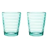 Verre à eau Aino Aalto 22 cl lot de 2, glauque