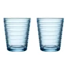 Verre à eau Aino Aalto 22 cl lot de 2, Aqua