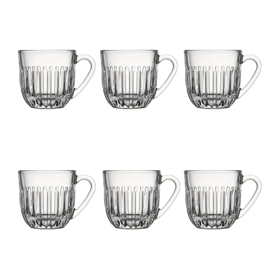 Verre à expresso Ouessant 9 cl, lot de 6, Transparent