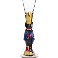 Verre à liqueur Nobel 4 cl, bleu