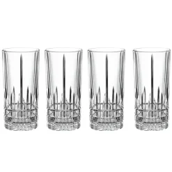 Verre à long drink Perfect Serve 35cl lot de 4, transparent