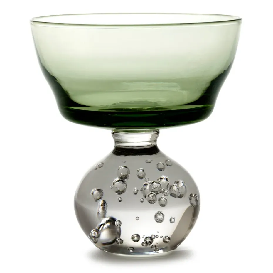 Verre à pied Eternal snow M Ø9,2 cm, Vert