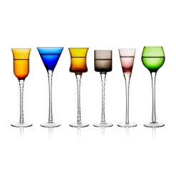 Verre à schnaps London 2,5-5 cl 6 pièces, Mix