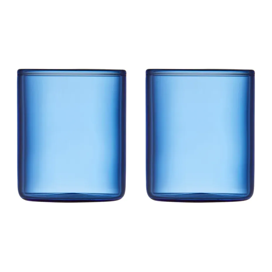 Verre à shot Torino 6 cl, lot de 2, Blue