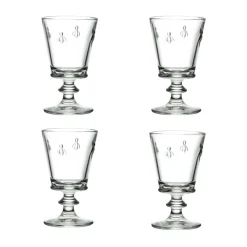Verre à vin Abeille 24 cl, lot de 4, Transparent