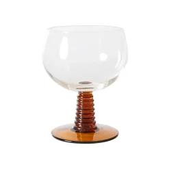 Verre à vin bas Swirl, Ochre