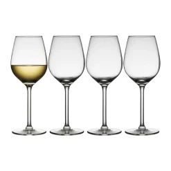 Verre à vin blanc Juvel 38 cl, lot de 4, Transparent