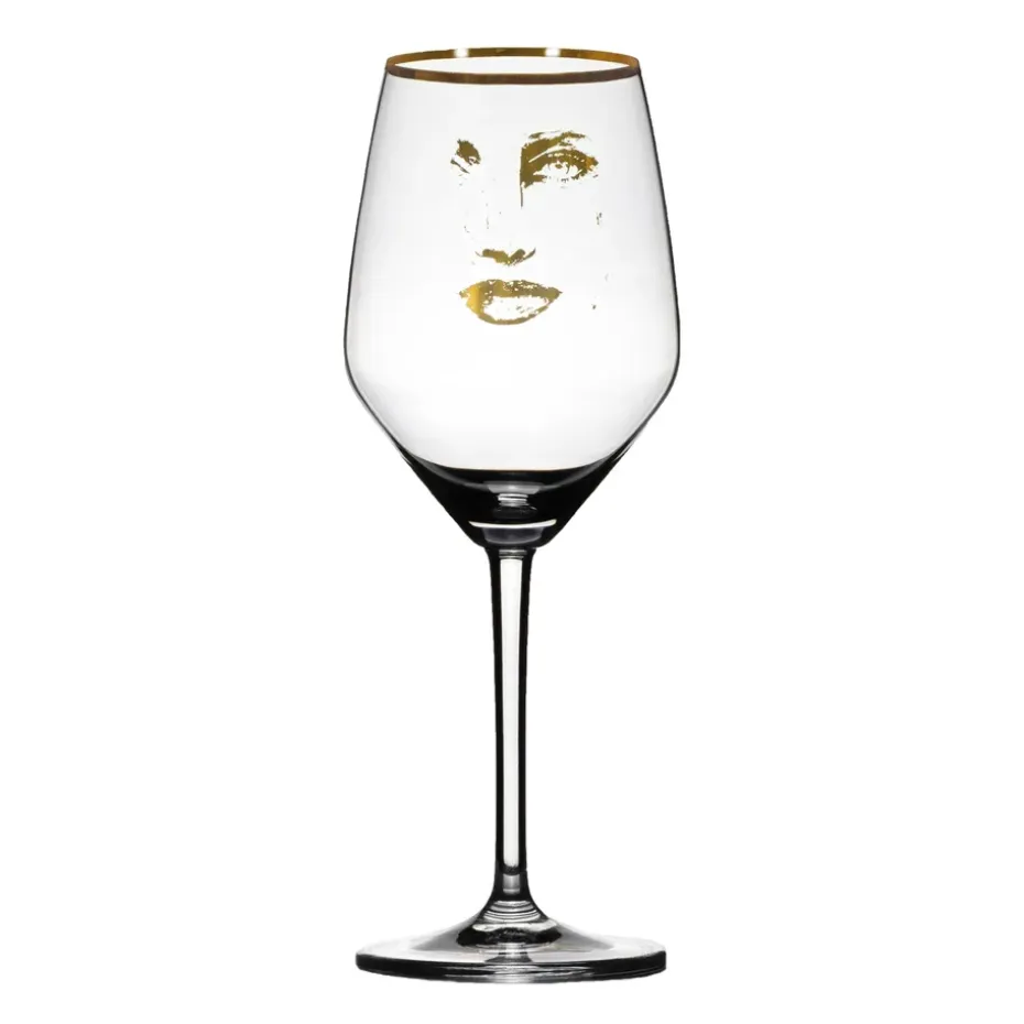 Verre à vin blanc/rosé Gold Edition Piece of Me, 40 cl