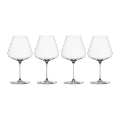 Verre à vin de Bourgogne Definition 96 cl Lot de 4, Clair