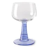Verre à vin haut Swirl, Blue