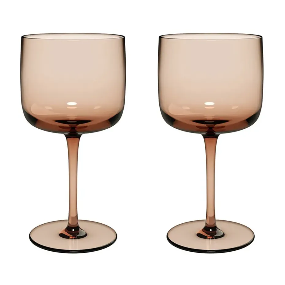 Verre à vin Like 27 cl, lot de 2, Clay