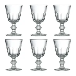 Verre à vin Perigord 19 cl, lot de 6, Transparent