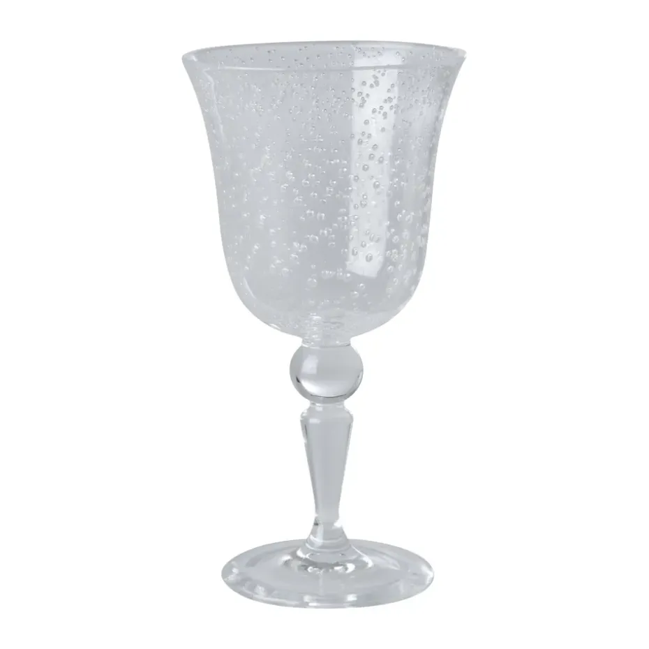 Verre à vin Rice Bubble Design 36 cl, Clear