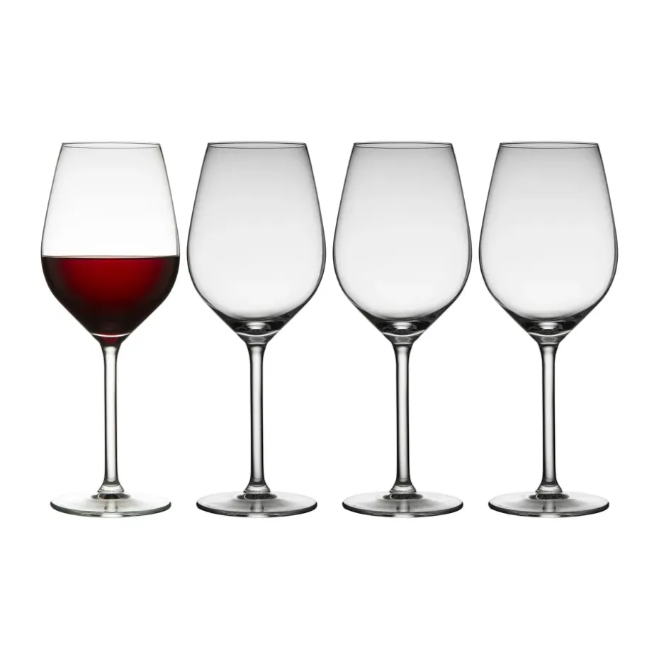 Verre à vin rouge Juvel 50 cl, lot de 4, Transparent