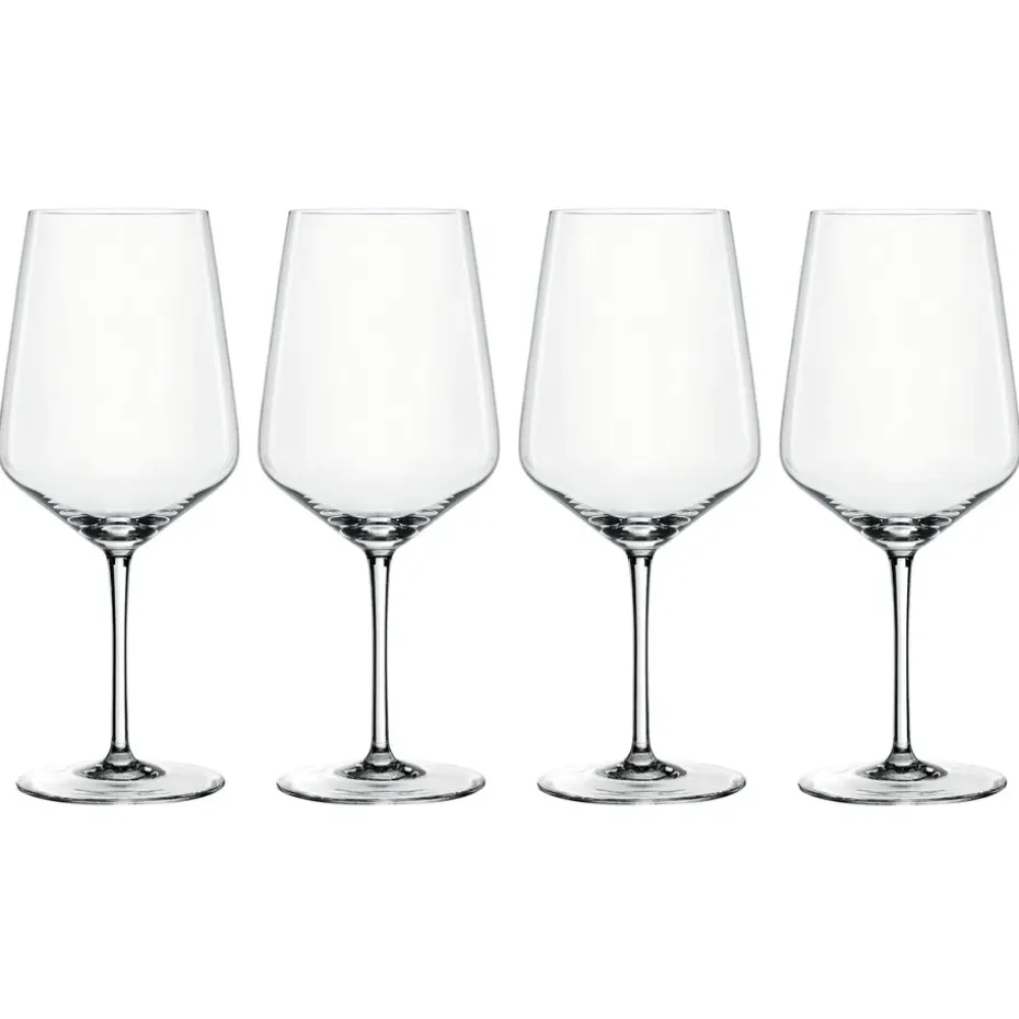 Verre à vin rouge Style Lot de 4, 63 cl