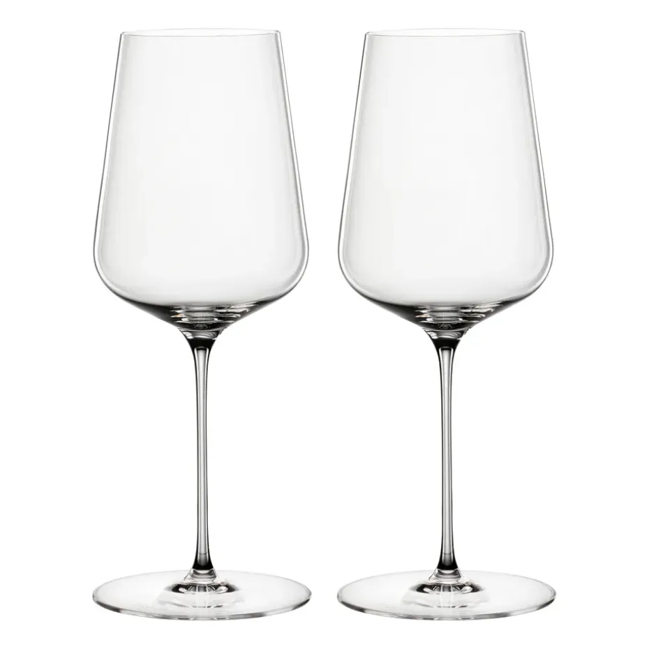 Verre à vin rouge/Verre à vin blanc Definition 55 cl Lot de 2, Transparent