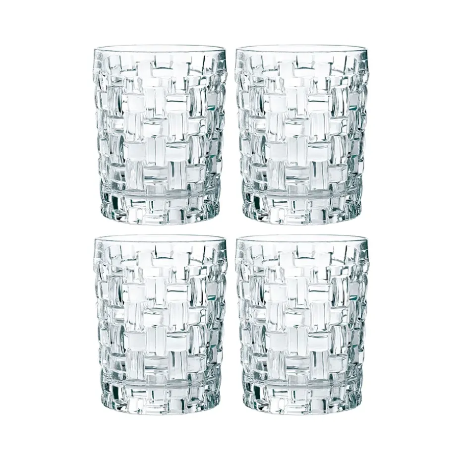Verre à whiskey Bossa Nova 33cl Lot de 4, Transparent