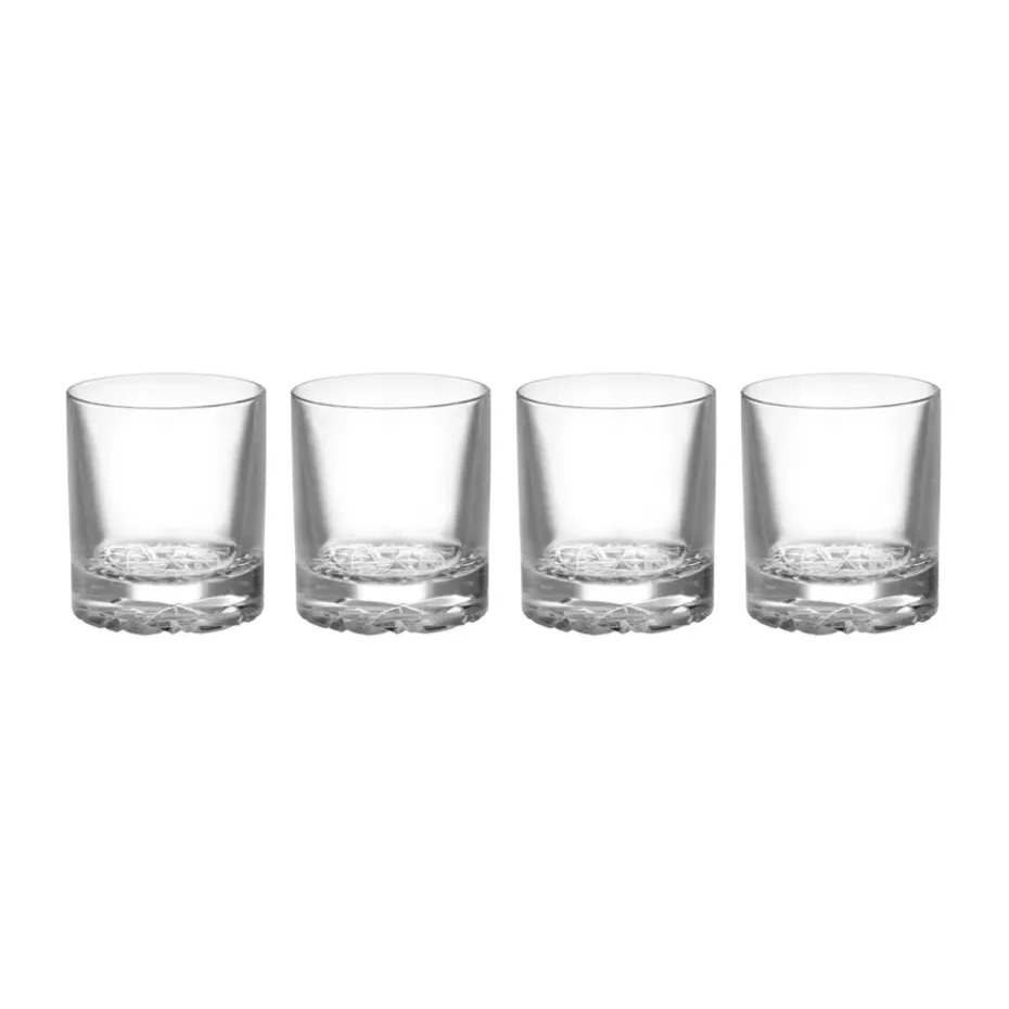 Verre Carat old fashioned 21 cl lot de 4, Transparent
