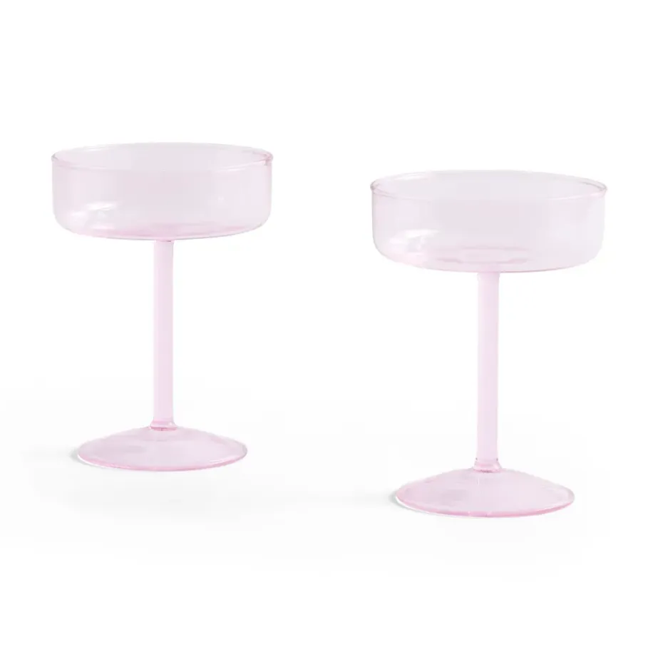 Verre coupe Tint 20 cl lot de 2, Rose