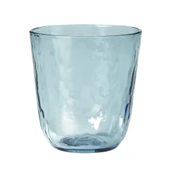 Verre Hammered 33,5 cl, Bleu
