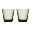 Verre Kartio 21 cl lot de 2, Vert pin