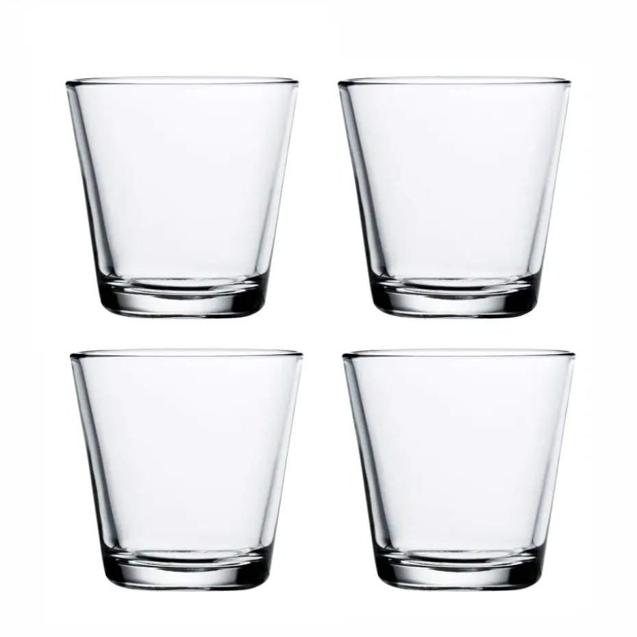 Verre Kartio, lot de 4, transparent