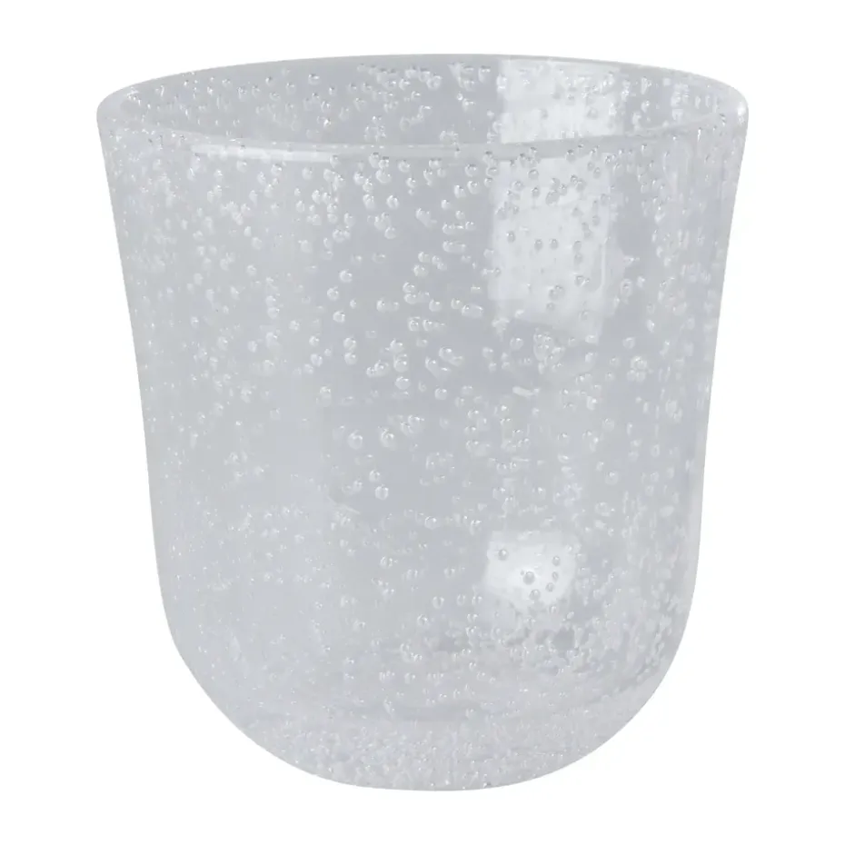 Verre tumbler Rice Bubble Design acrylique 41 cl, Clear