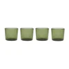 Verres à boire Kuki, lot de 4, Vert