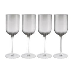 Verres à vin Fuumi 31 cl lot de 4, Smoke - clair