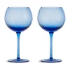 Verres à vin Opacity 47 cl lot de 2, Bleu