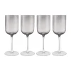 Verres à vin rouge Fuumi 40 cl, lot de 4, Smoke - clair