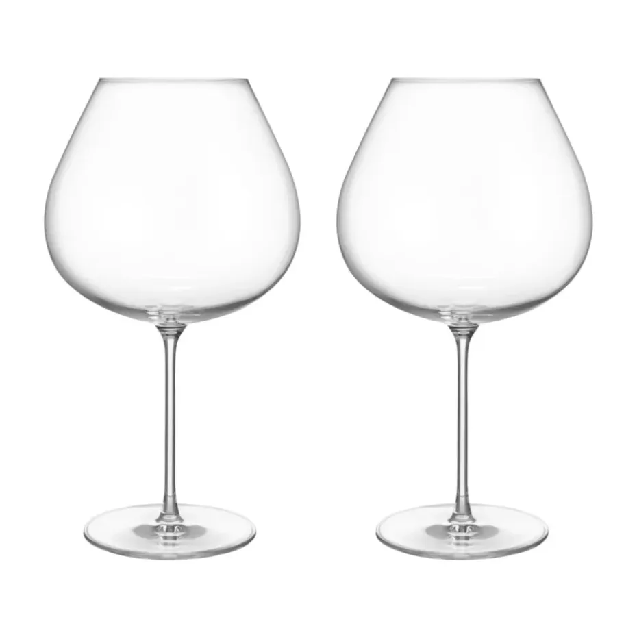 Verres à vin rouge Orrefors x Björn Frantzén, lot de 2, 107 cl