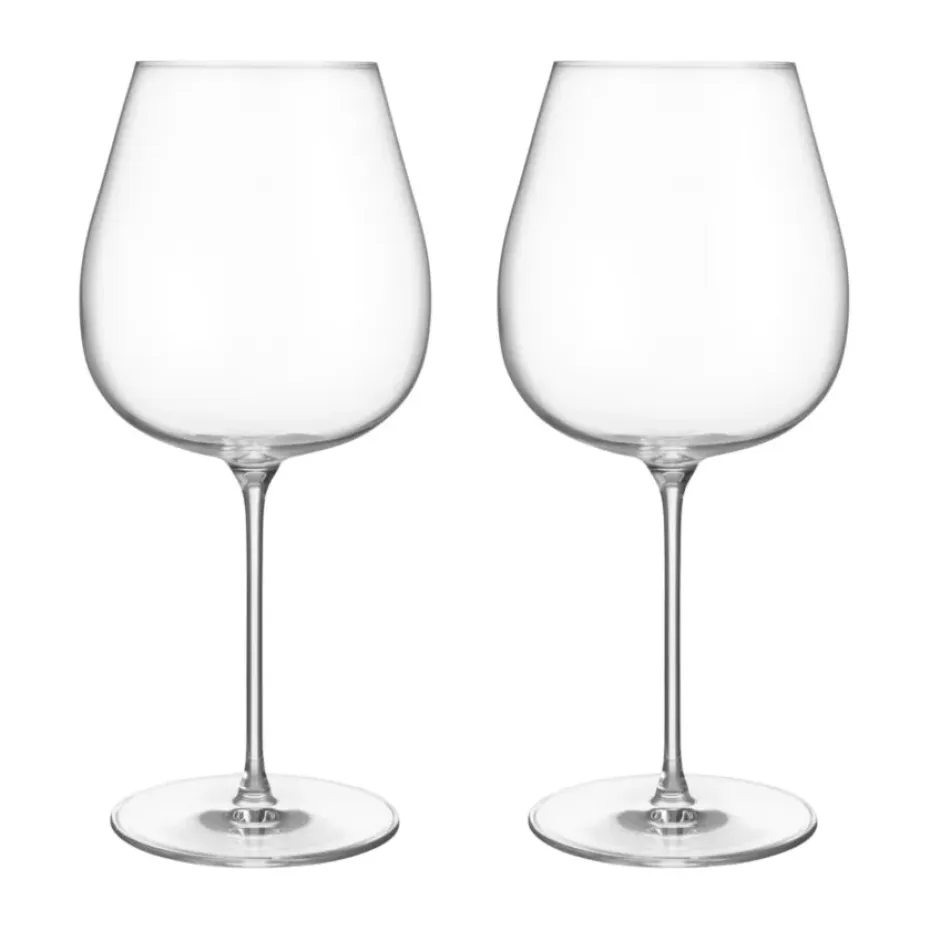 Verres à vin rouge Orrefors x Björn Frantzén, lot de 2, 75 cl