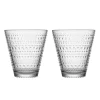 Verres Kastehelmi 30 cl, lot de 2, transparent