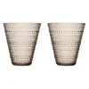 Verres Kastehelmi 30 cl, lot de 2, Lin