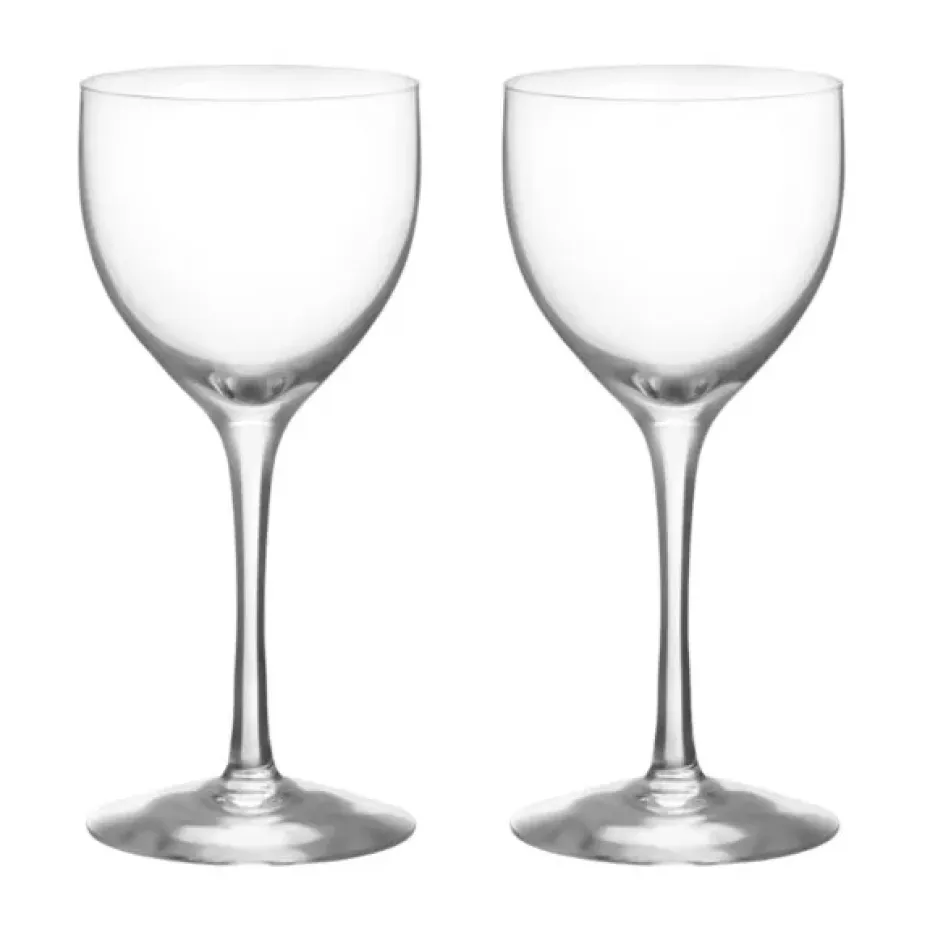 Verres More Nick & Nora17 cl lot de 2, Transparent