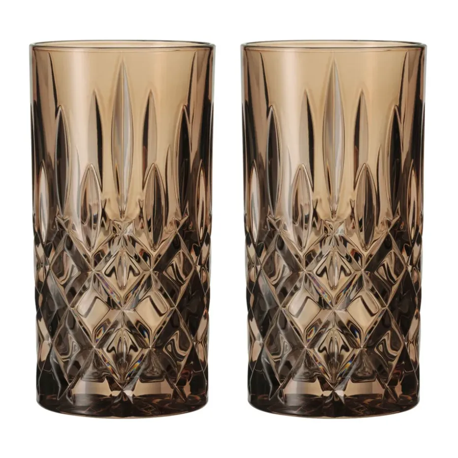 Verres Noblesse Longdrink 39,5 cl lot de 2, Tabac